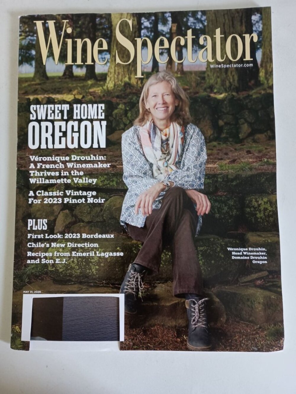 Wine Spectator magazine May 2026